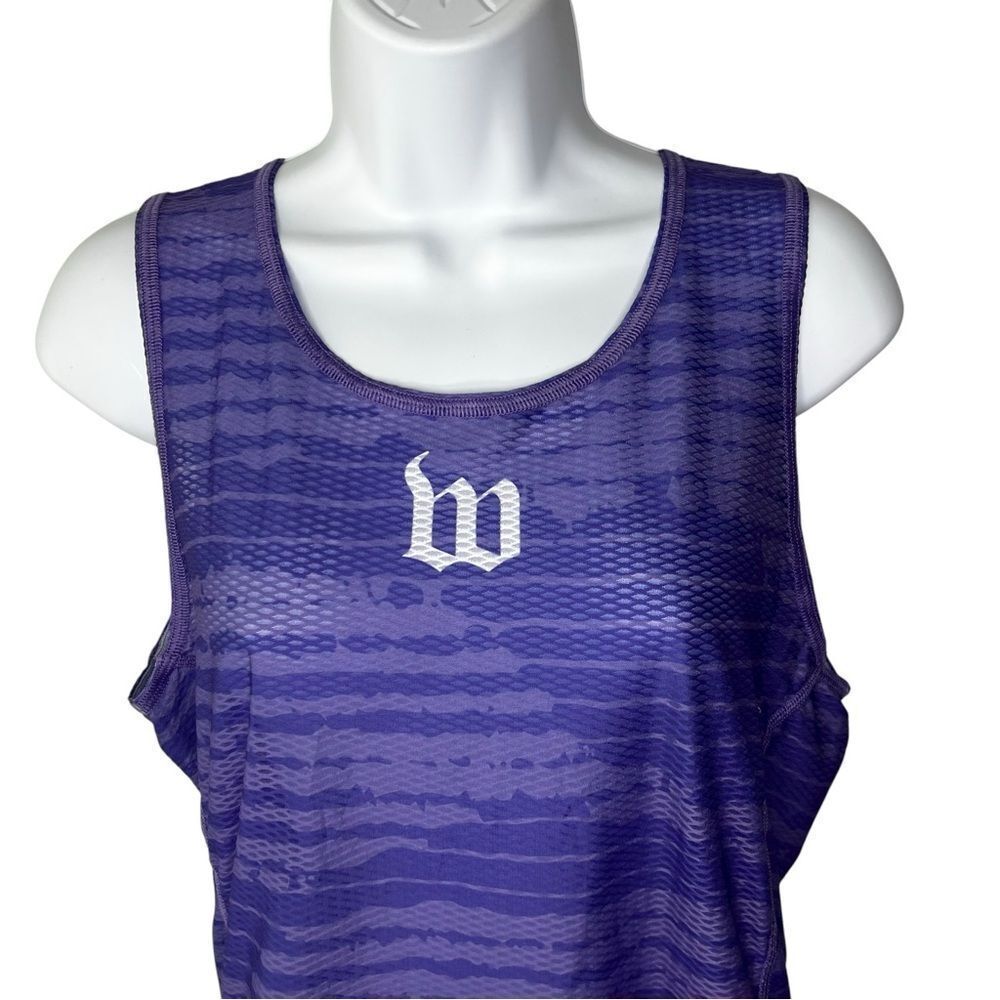 Wattie Ink Women’s XL Triathlon Purple Tri Tank - Picture 2 of 5